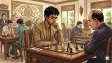 Aronyak Ghosh at a chess tournament