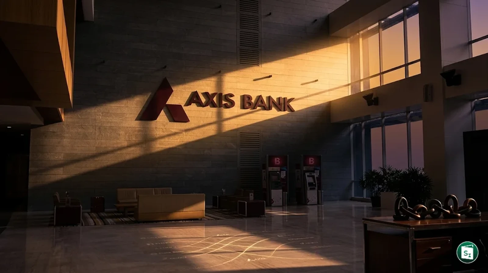 Digital payment illustration showing banking connectivity