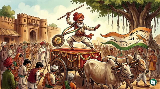 Portrait of Bhagwandas Raikwar