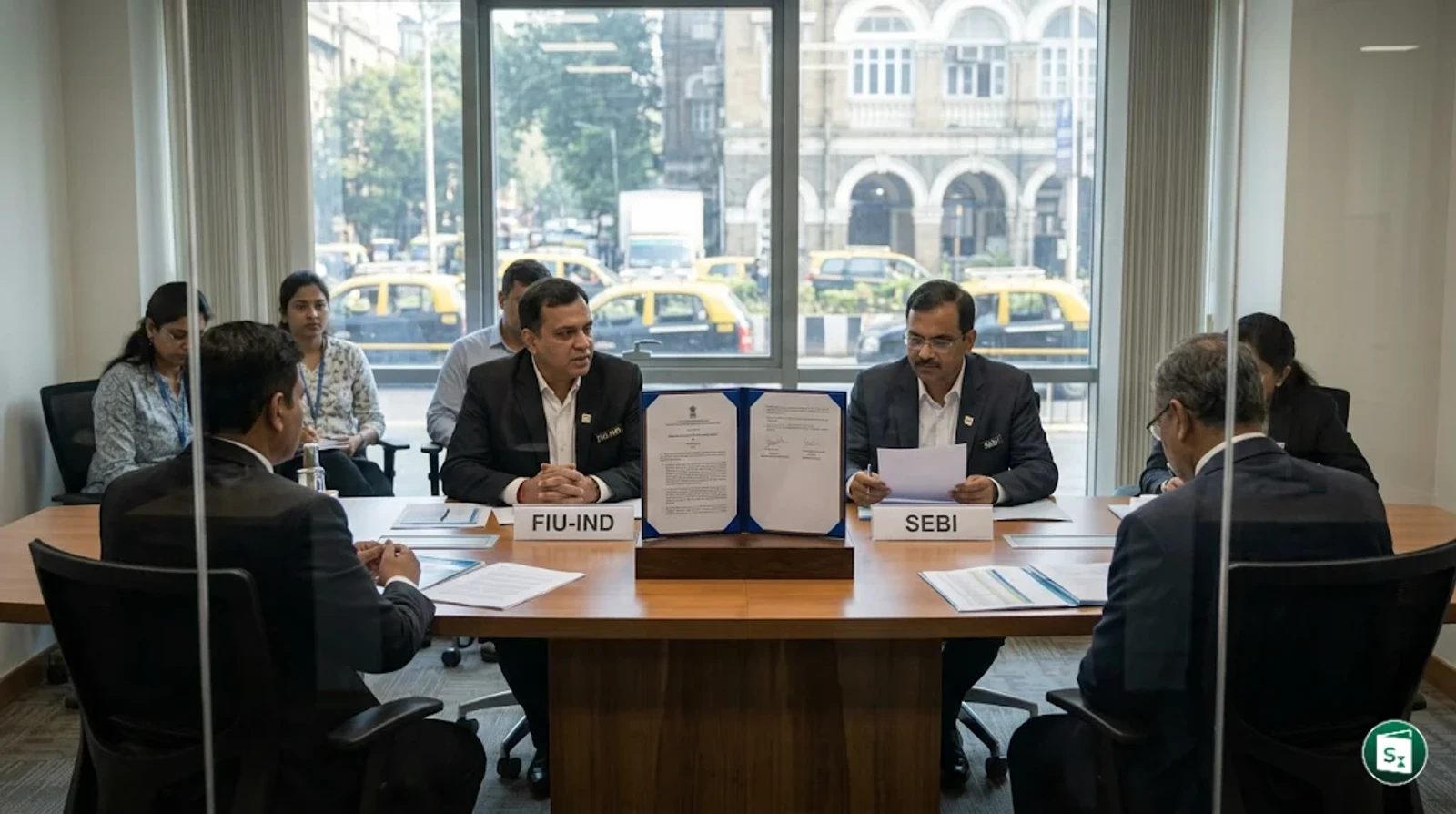 Digital representation of intelligence sharing between financial regulators