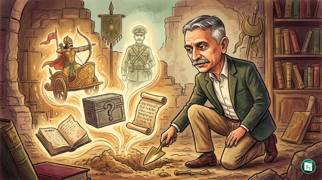 General Manoj Mukund Naravane at the launch of his book The Curious and the Classified