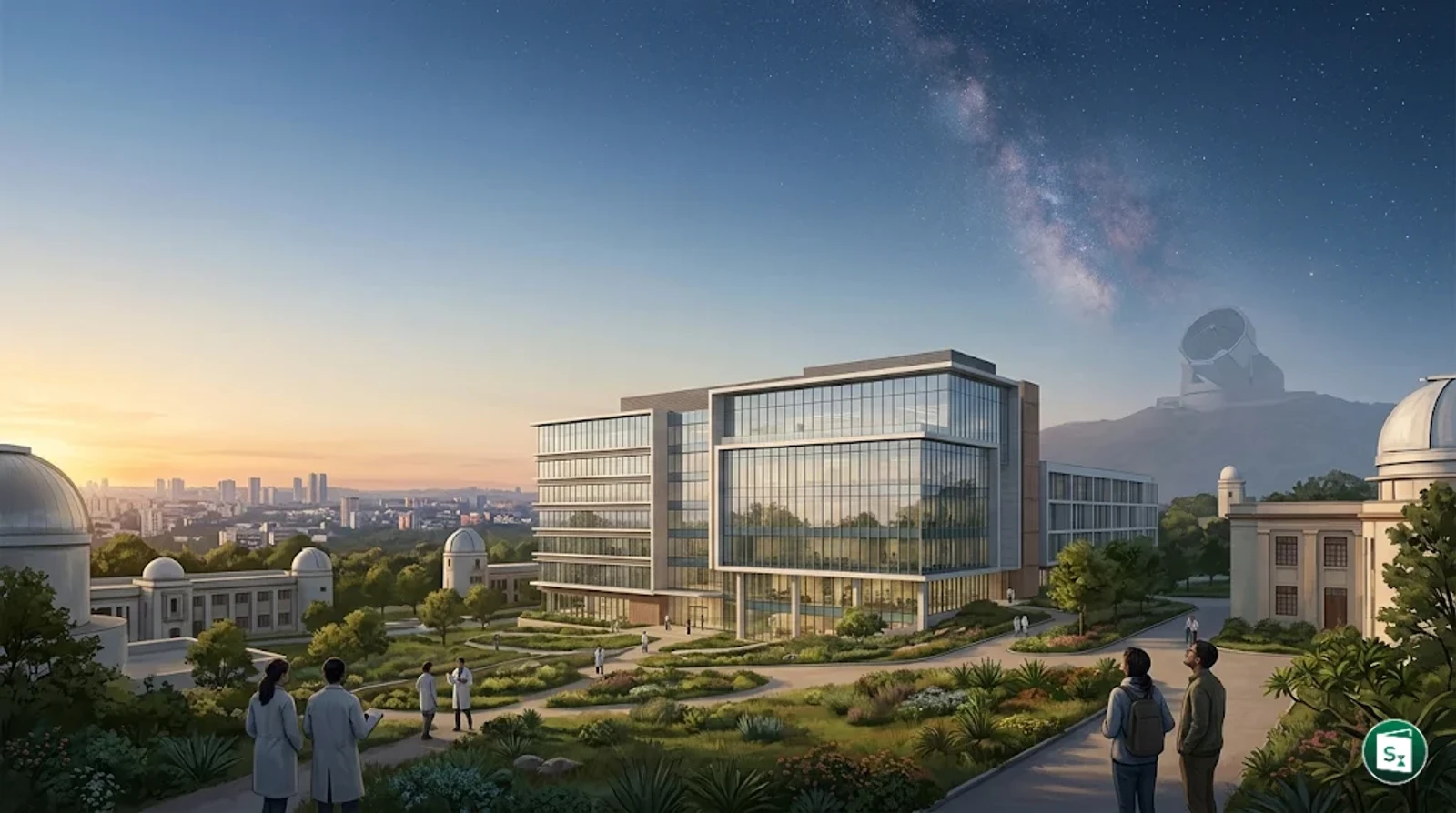 Foundation stone ceremony for the new IIA building in Bengaluru