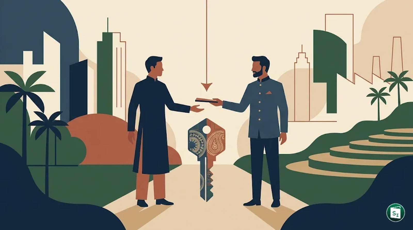 Agreement signing between Maharashtra government officials and Vingroup executives