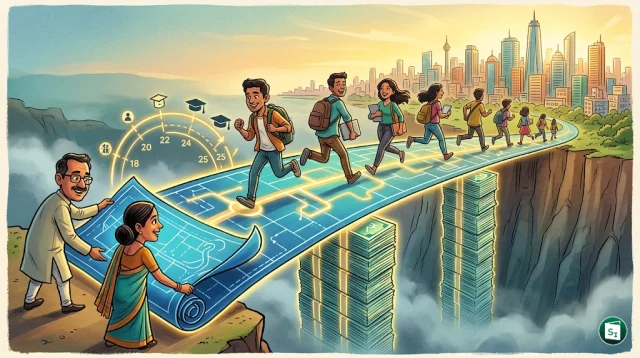 Digital representation of youth empowerment and skill development under the PM Internship Scheme